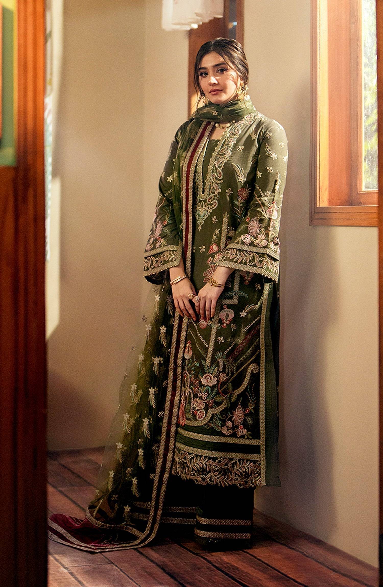 Maryum N Maria | Luxury Lawn 24 | Amira - Pakistani Designer Dress - by Maryum N Maria | Type: Luxury - 100% Original at Saira Sultan