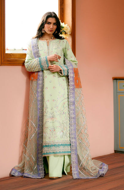 Maryum N Maria | Luxury Lawn 24 | Zara - Pakistani Designer Dress - by Maryum N Maria | Type: Luxury - 100% Original at Saira Sultan