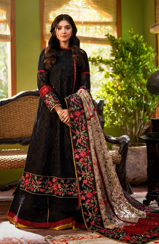 Maryum N Maria | Luxury Lawn 24 | Zayna - Pakistani Designer Dress - by Maryum N Maria | Type: Luxury - 100% Original at Saira Sultan