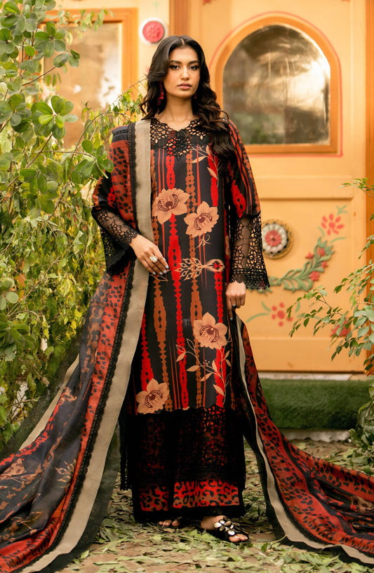 Maryum N Maria | Luxury Lawn 24 | Chione - Pakistani Designer Dress - by Maryum N Maria | Type: Luxury - 100% Original at Saira Sultan