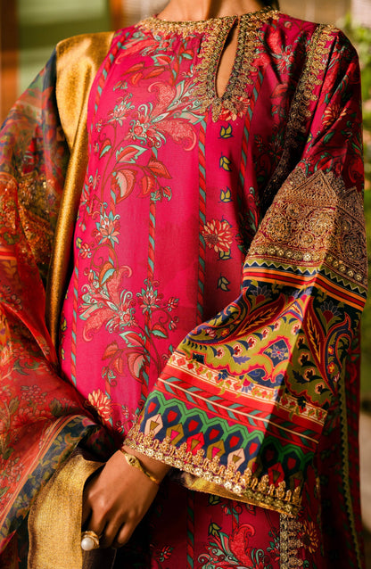 Maryum N Maria | Luxury Lawn 24 | Tefnut - Pakistani Designer Dress - by Maryum N Maria | Type: Luxury - 100% Original at Saira Sultan