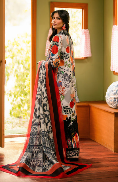 Maryum N Maria | Luxury Lawn 24 | Marwa - Pakistani Designer Dress - by Maryum N Maria | Type: Luxury - 100% Original at Saira Sultan