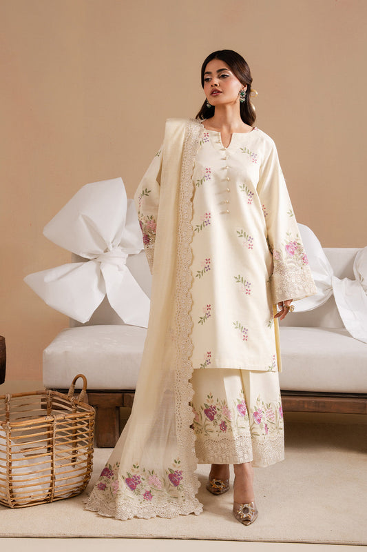 Maryum N Maria | Belle Pret | LIOREN - MS50170 S Cream Lawn