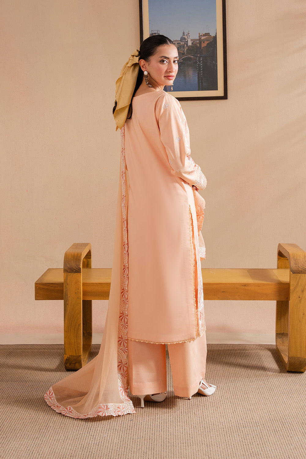 Maryum N Maria | Belle Pret | NYX - MS50236 M Peach Lawn