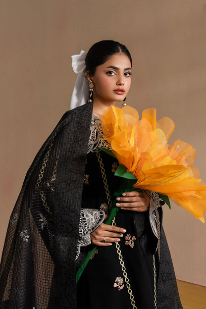Maryum N Maria | Belle Pret | SATORI - MS50237 L Black Organza