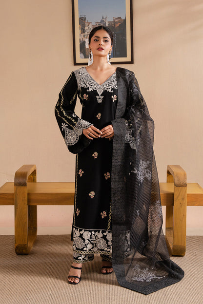 Maryum N Maria | Belle Pret | SATORI - MS50237 S Black Organza