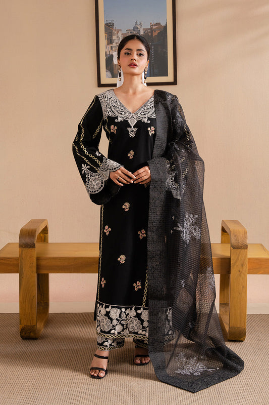 Maryum N Maria | Belle Pret | SATORI - MS50237 S Black Organza