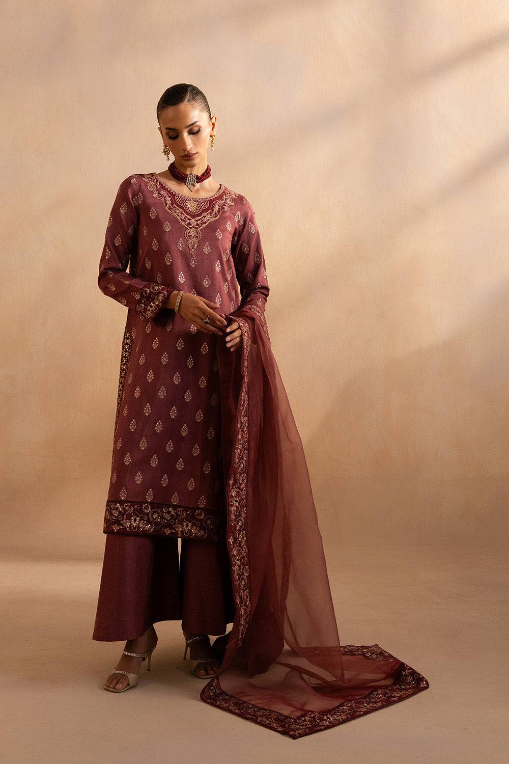 Maryum N Maria | Dhahab 25 | AMBROSE - MS50256 - Pakistani Designer Dress - by Maryam N Maria | Type: Ladies Clothes - 100% Original at Saira Sultan