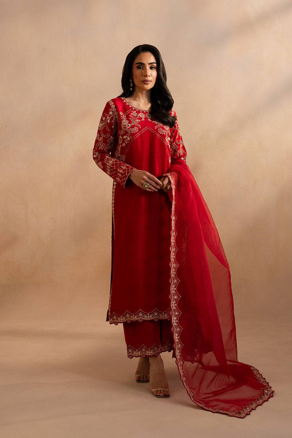 Maryum N Maria | Dhahab 25 | LYRA - MS50257 - Pakistani Designer Dress - by Maryam N Maria | Type: Ladies Clothes - 100% Original at Saira Sultan