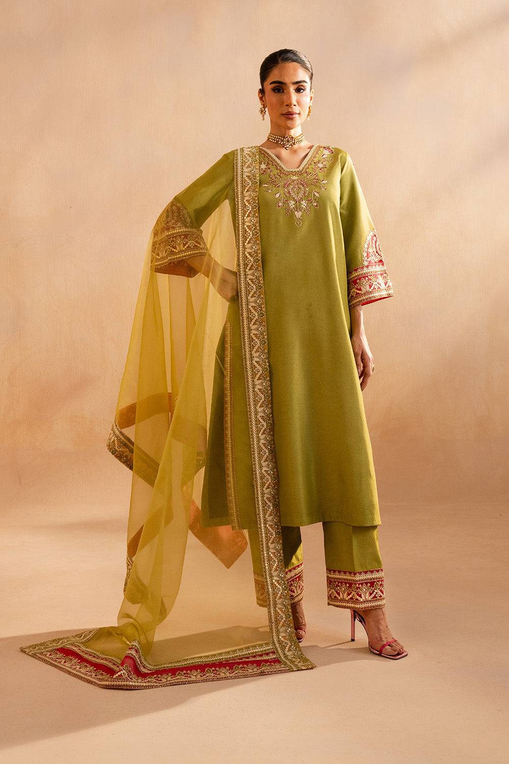 Maryum N Maria | Dhahab 25 | BLANCA - MS50264 - Pakistani Designer Dress - by Maryam N Maria | Type: Ladies Clothes - 100% Original at Saira Sultan