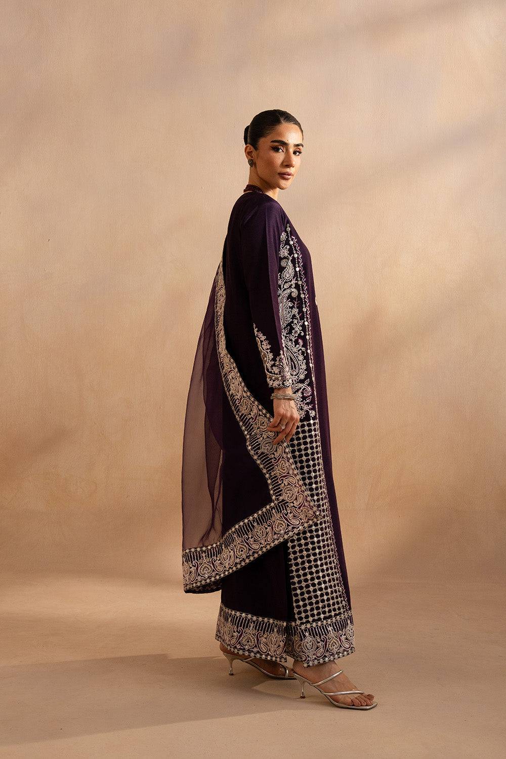 Maryum N Maria | Dhahab 25 | EMILY - MS50267 - Pakistani Designer Dress - by Maryam N Maria | Type: Ladies Clothes - 100% Original at Saira Sultan