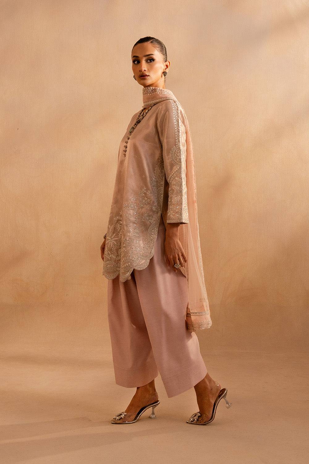 Maryum N Maria | Dhahab 25 | ELLIOTT - MS50269 - Pakistani Designer Dress - by Maryam N Maria | Type: Ladies Clothes - 100% Original at Saira Sultan
