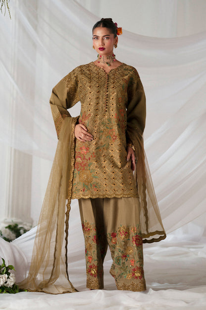 Maryum N Maria | Musawir Formals | MICAH - MS50388 - Pakistani Designer Dress - by Maryum N Maria - Type : Ladies Clothes - 100% Original at Saira Sultan