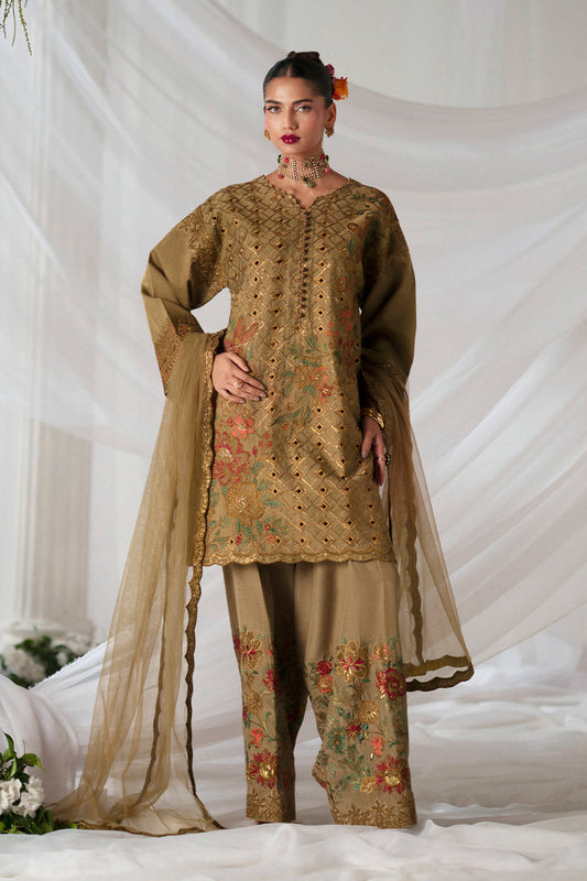 Maryum N Maria | Musawir Formals | MICAH - MS50388 - Pakistani Designer Dress - by Maryum N Maria - Type : Ladies Clothes - 100% Original at Saira Sultan