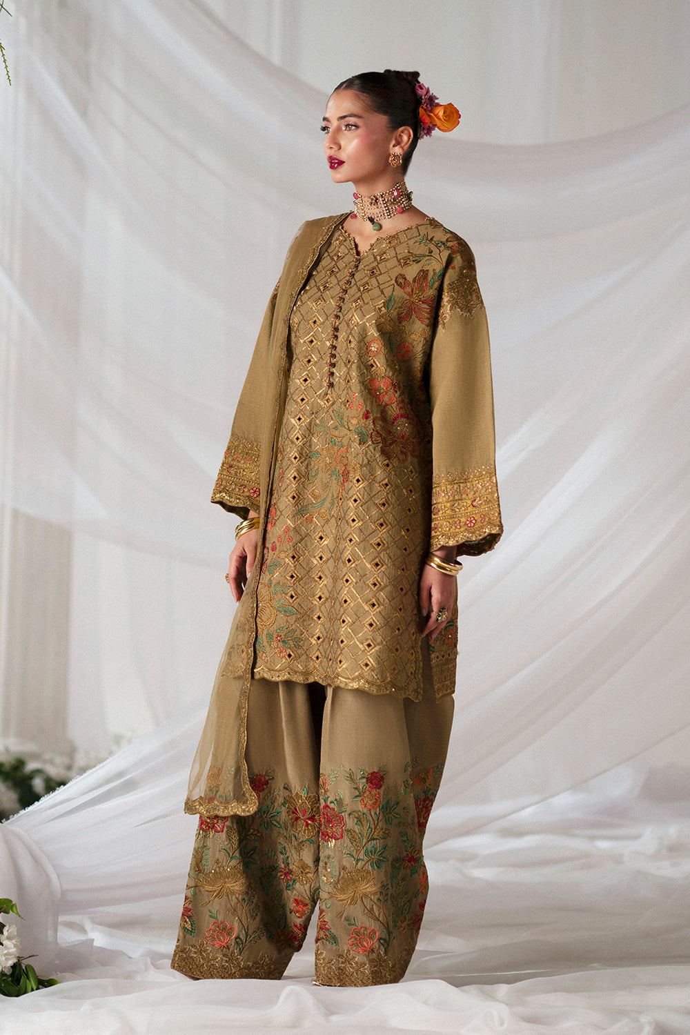 Maryum N Maria | Musawir Formals | MICAH - MS50388 - Pakistani Designer Dress - by Maryum N Maria - Type : Ladies Clothes - 100% Original at Saira Sultan