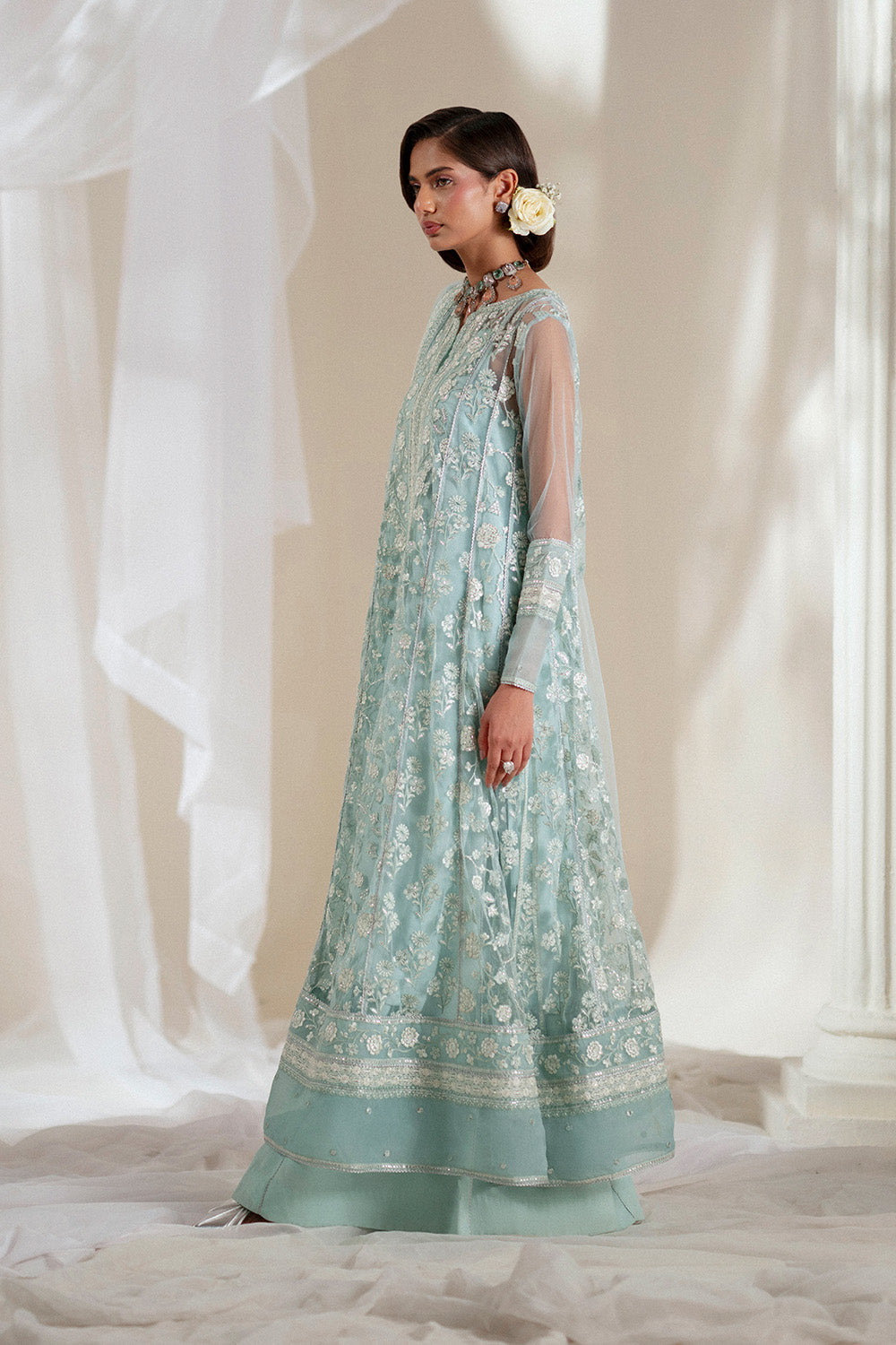 Maryum N Maria | Musawir Formals | PARI - MS50399 - Pakistani Designer Dress - by Maryum N Maria - Type : Ladies Clothes - 100% Original at Saira Sultan