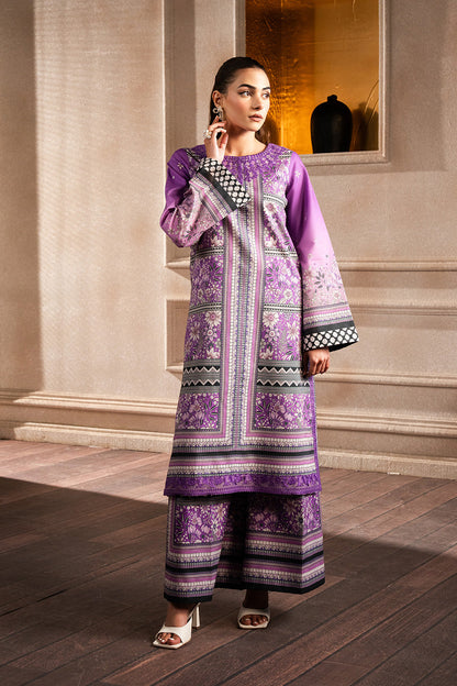 Maryum N Maria | Mah Casual Pret | EVERLY - MS50432 XS Purple Lawn