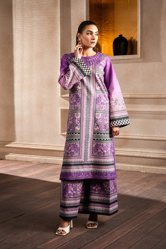 Maryum N Maria | Mah Casual Pret | EVERLY - MS50432 XS Purple Lawn