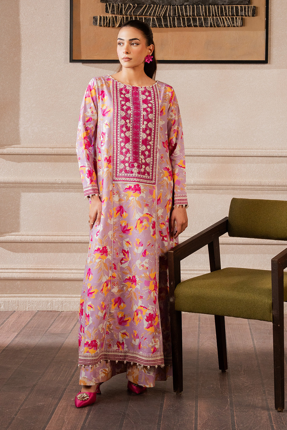 Maryum N Maria | Mah Casual Pret | NESTA - MS50435 XS Lilac Lawn