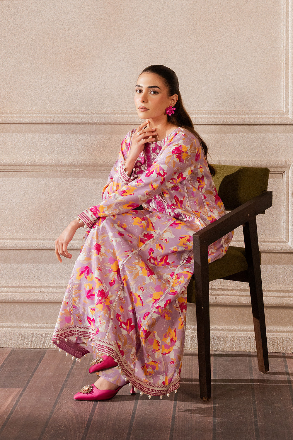 Maryum N Maria | Mah Casual Pret | NESTA - MS50435 L Lilac Lawn