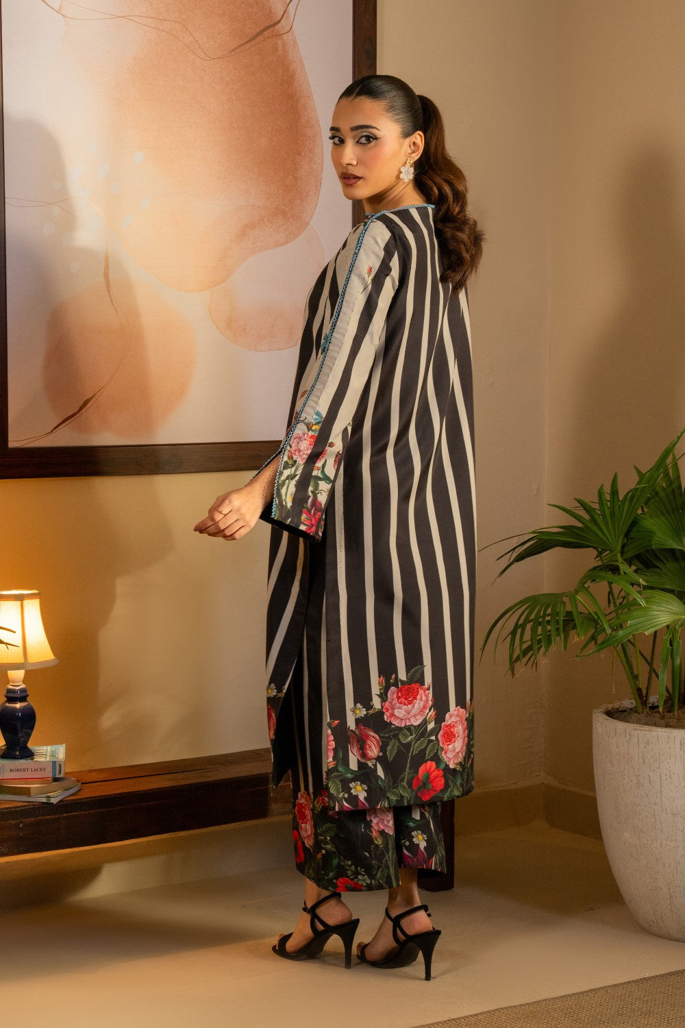 Maryum N Maria | Aurora Collection | DIBA - MS50502 S Black Crepe