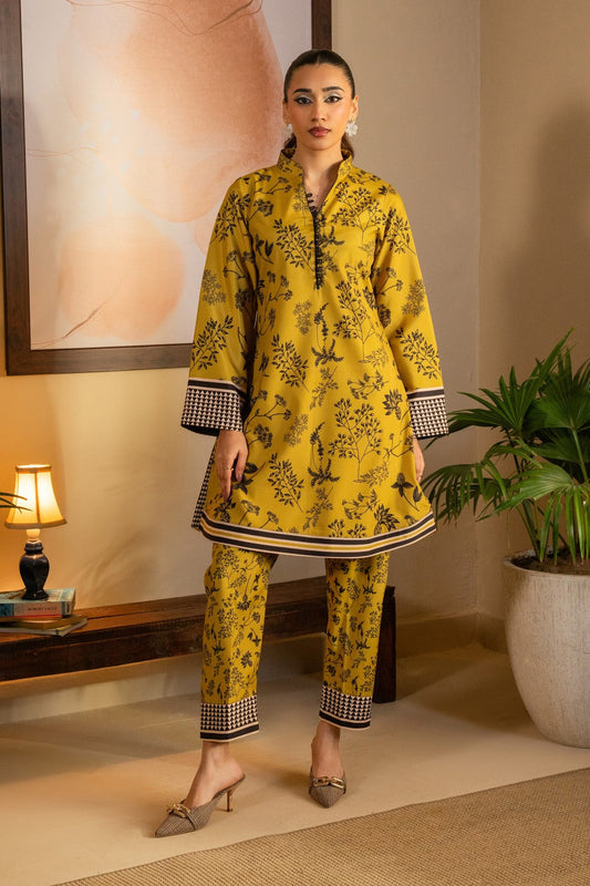 Maryum N Maria | Aurora Collection | CELINE - MS50503 XS Mist Yellow Crepe