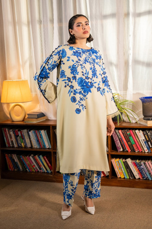 Maryum N Maria | Aurora Collection | TESORO - MS50507 XS Ivory Crepe
