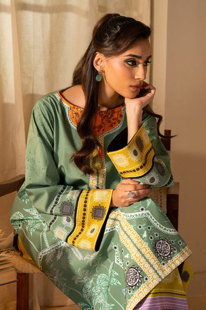 Maryum N Maria | Aurora Collection | ESHE - MS50511 L Sage Green Crepe