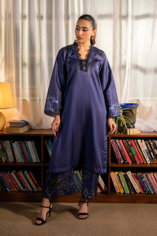 Maryum N Maria | Aurora Collection | RUHI - MS50514 XS Navy Crepe