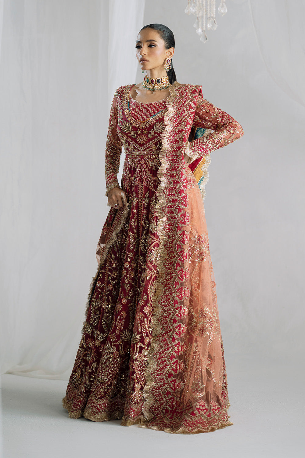 Maryum N Maria | Serene Wedding Dresses | AADHIRA - MSS5847 by Maryum N Maria - Designer Dress  - Type : Ladies Clothes - Available at Saira Sultan - 100% Original 