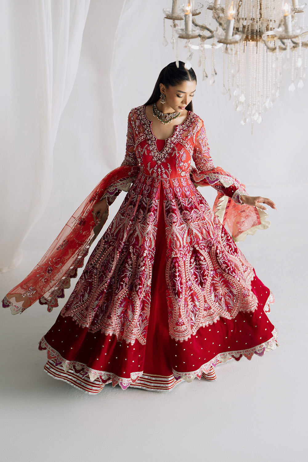 Maryum N Maria | Serene Wedding Dresses | AAMANI - MSS5850 by Maryum N Maria - Designer Dress  - Type : Ladies Clothes - Available at Saira Sultan - 100% Original 