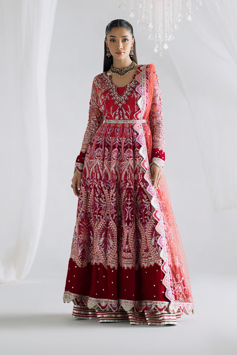 Maryum N Maria | Serene Wedding Dresses | AAMANI - MSS5850 by Maryum N Maria - Designer Dress  - Type : Ladies Clothes - Available at Saira Sultan - 100% Original 