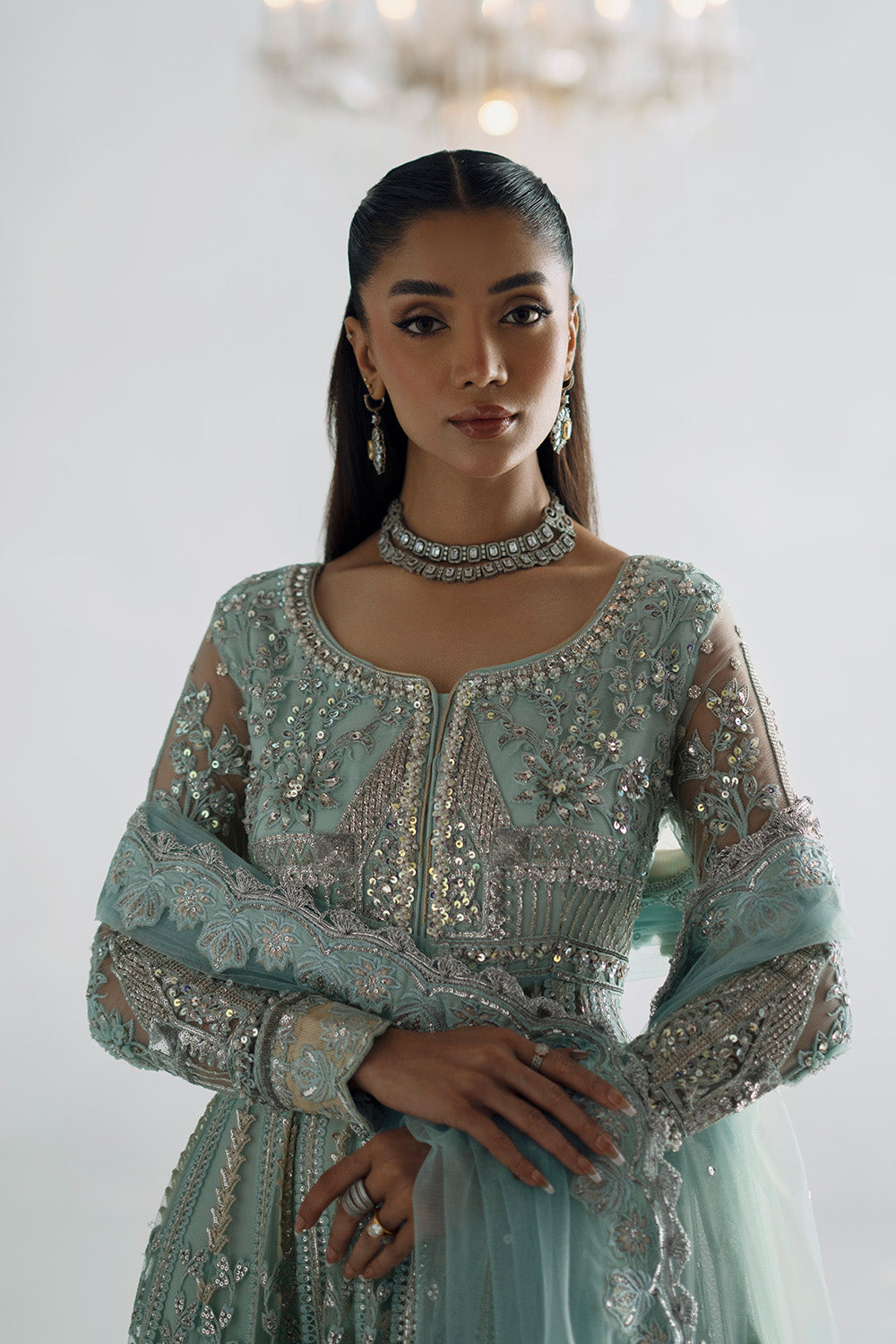 Maryum N Maria | Serene Wedding Dresses | AARTHI - MSS5853 by Maryum N Maria - Designer Dress  - Type : Ladies Clothes - Available at Saira Sultan - 100% Original 