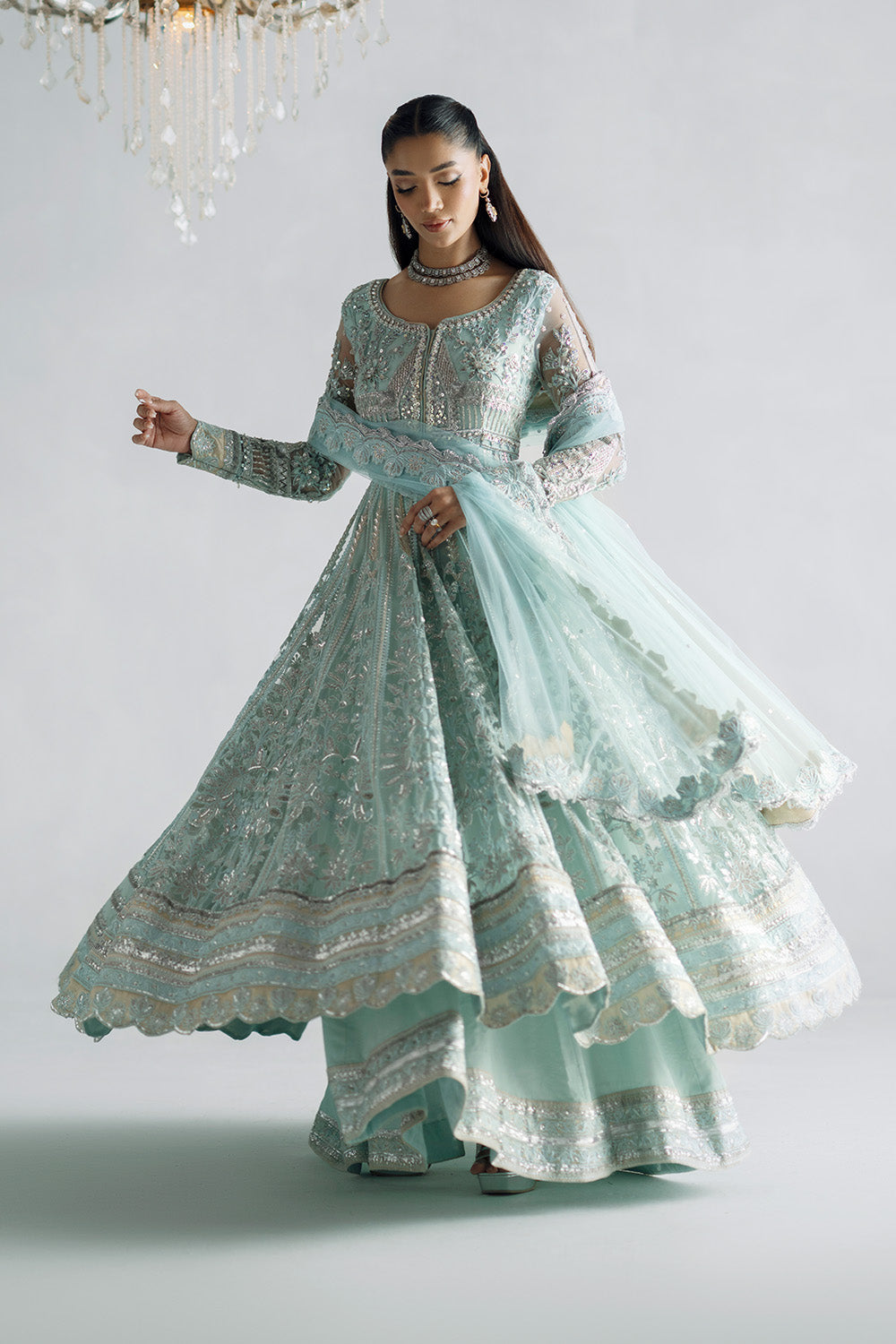 Maryum N Maria | Serene Wedding Dresses | AARTHI - MSS5853 by Maryum N Maria - Designer Dress  - Type : Ladies Clothes - Available at Saira Sultan - 100% Original 