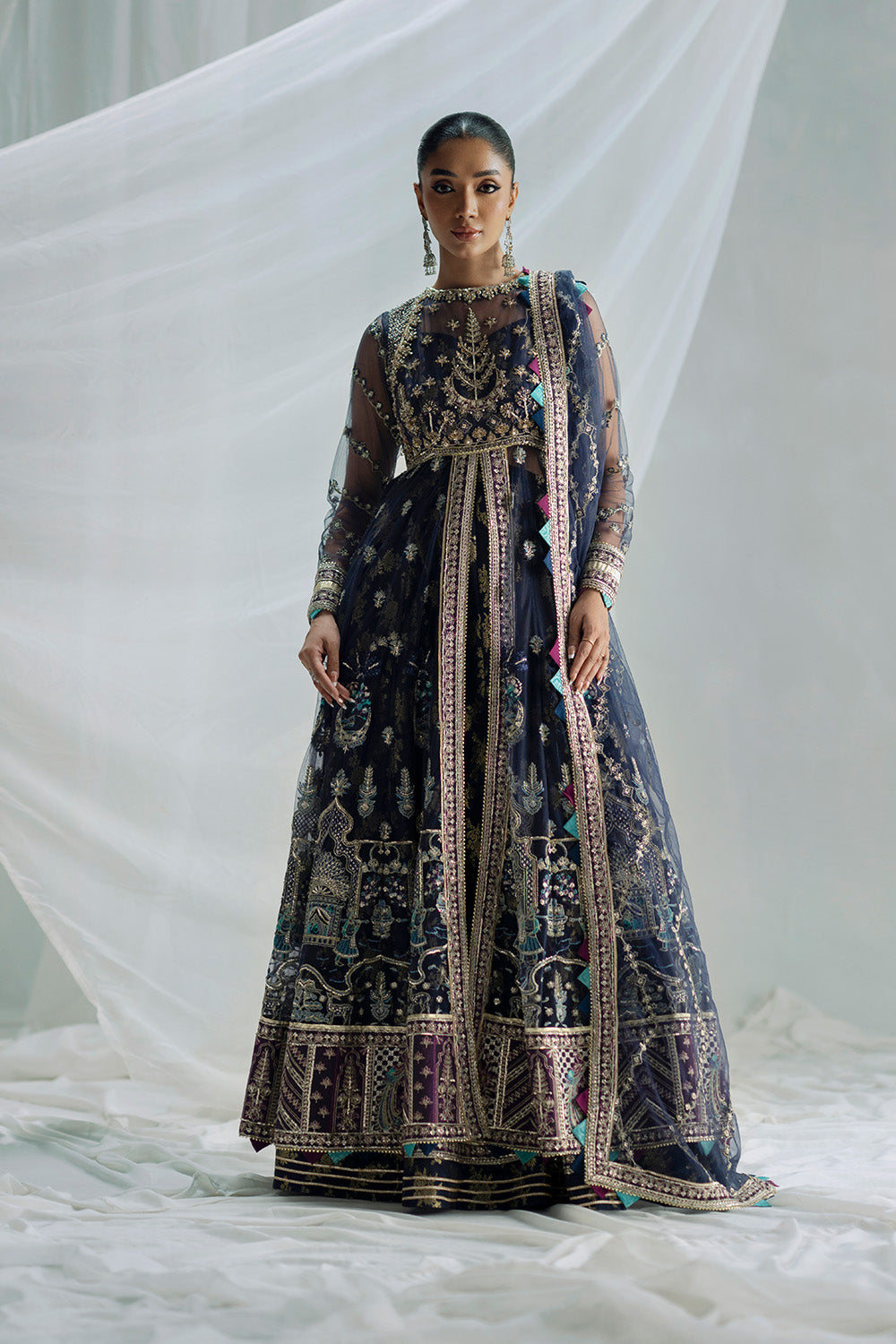 Maryum N Maria | Serene Wedding Dresses | AARUTHIRA - MSS5854 by Maryum N Maria - Designer Dress  - Type : Ladies Clothes - Available at Saira Sultan - 100% Original 