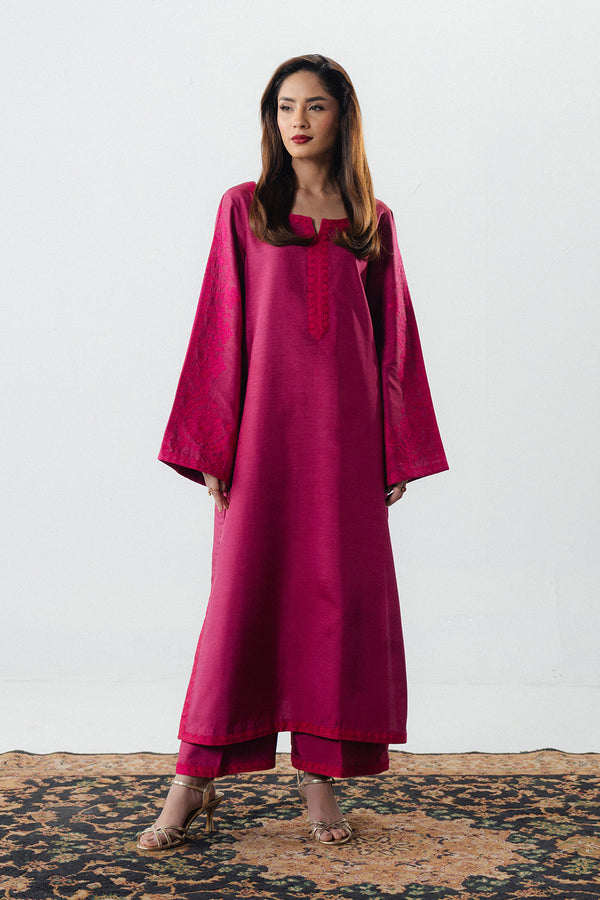 Maryum N Maria | Noura Luxe Pret | FAWN - MSS5993 by Maryum N Maria - Designer Dress - Type : Ladies Clothes - Available at Saira Sultan - 100% Original 