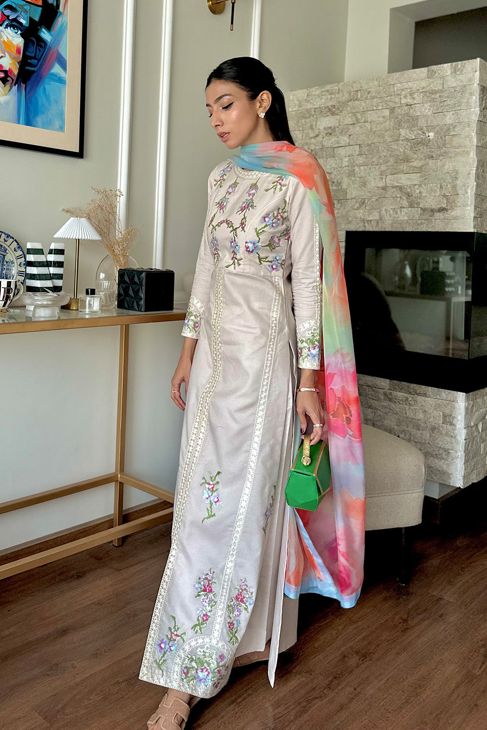 Maryum N Maria | Vasl Pret | ZEVA - MSS5705 - Pakistani Designer Dress - by Maryum N Maria - Type :  - 100% Original at Saira Sultan