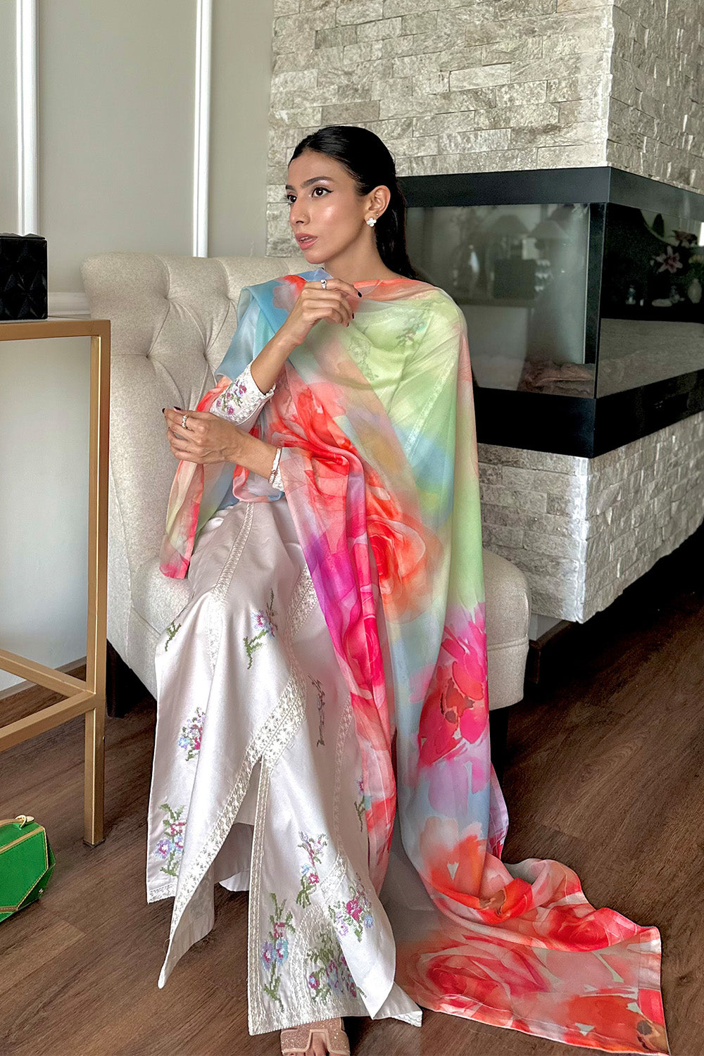 Maryum N Maria | Vasl Pret | ZEVA - MSS5705 - Pakistani Designer Dress - by Maryum N Maria - Type :  - 100% Original at Saira Sultan