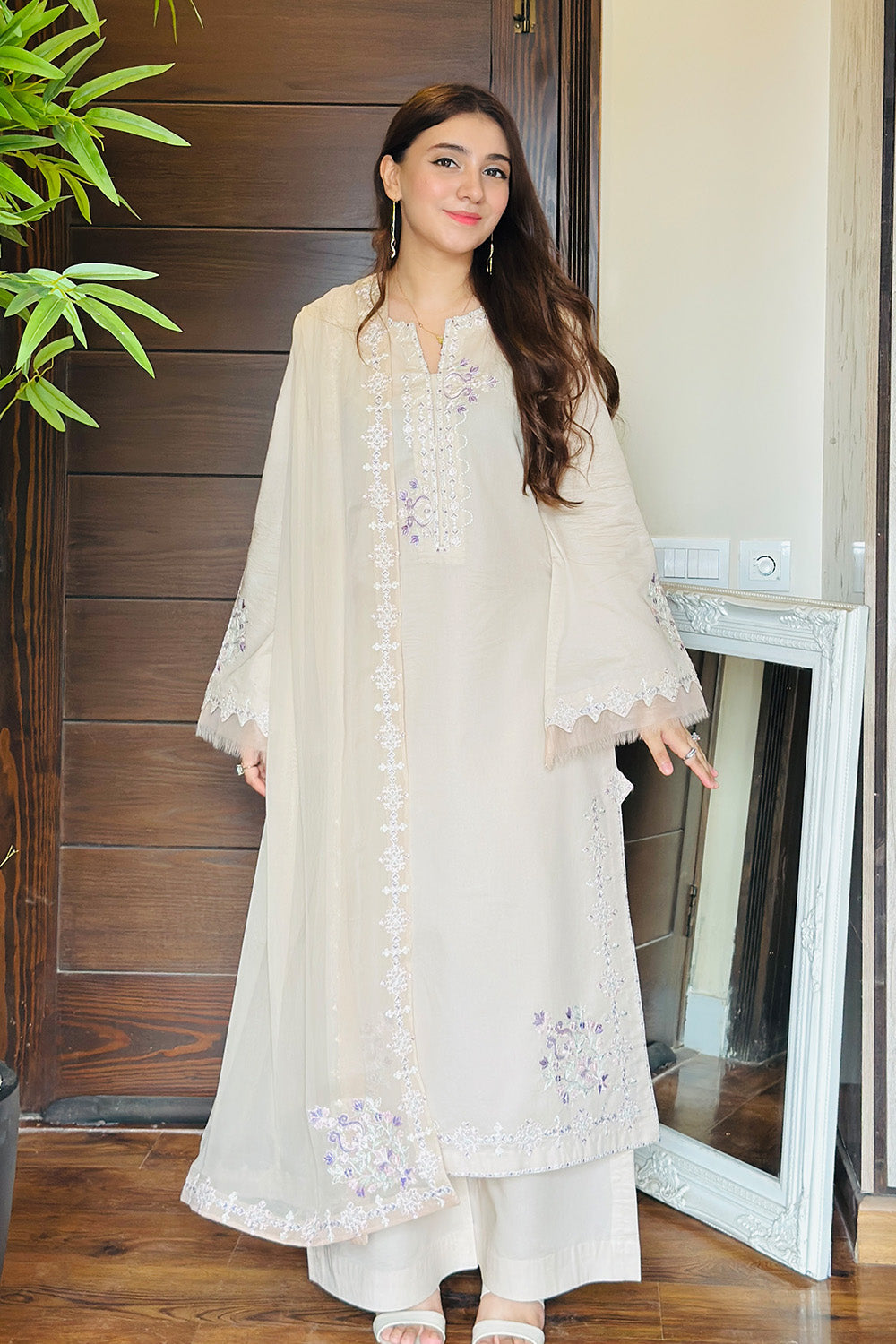 Maryum N Maria | Vasl Pret | ZAHRIA - MSS5706 - Pakistani Designer Dress - by Maryum N Maria - Type : Ladies Clothes - 100% Original at Saira Sultan