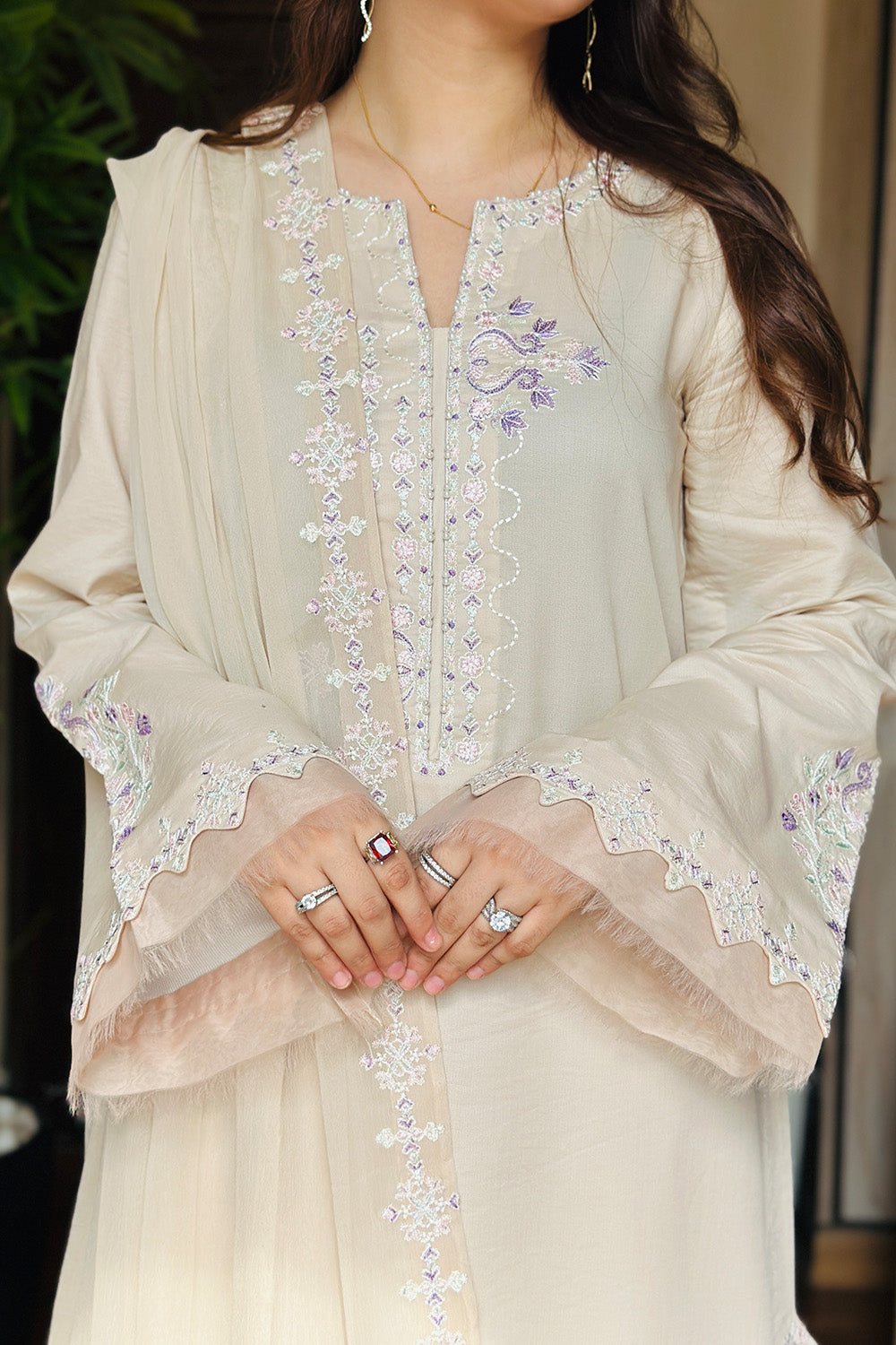 Maryum N Maria | Vasl Pret | ZAHRIA - MSS5706 - Pakistani Designer Dress - by Maryum N Maria - Type : Ladies Clothes - 100% Original at Saira Sultan