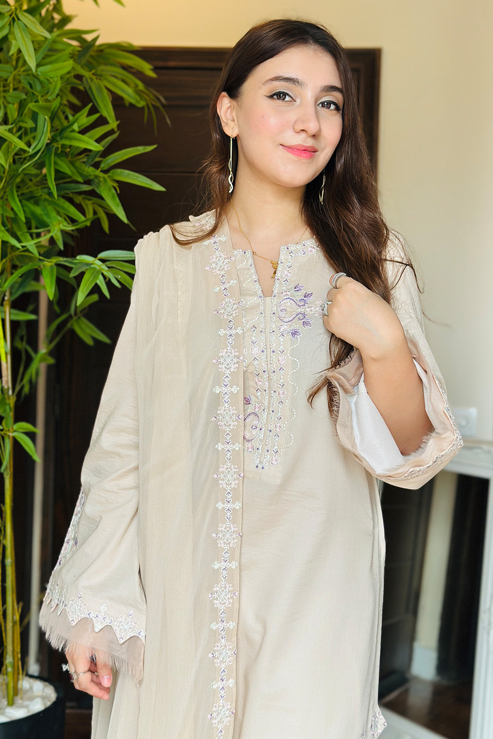Maryum N Maria | Vasl Pret | ZAHRIA - MSS5706 - Pakistani Designer Dress - by Maryum N Maria - Type : Ladies Clothes - 100% Original at Saira Sultan