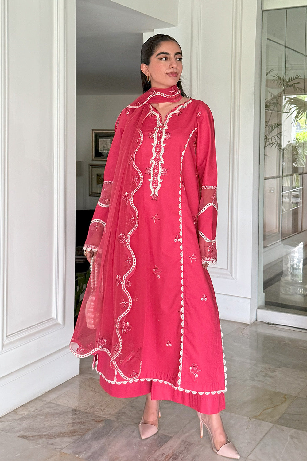 Maryum N Maria | Vasl Pret | FAYRA - MSS5708 - Pakistani Designer Dress - by Maryum N Maria - Type : Ladies Clothes - 100% Original at Saira Sultan
