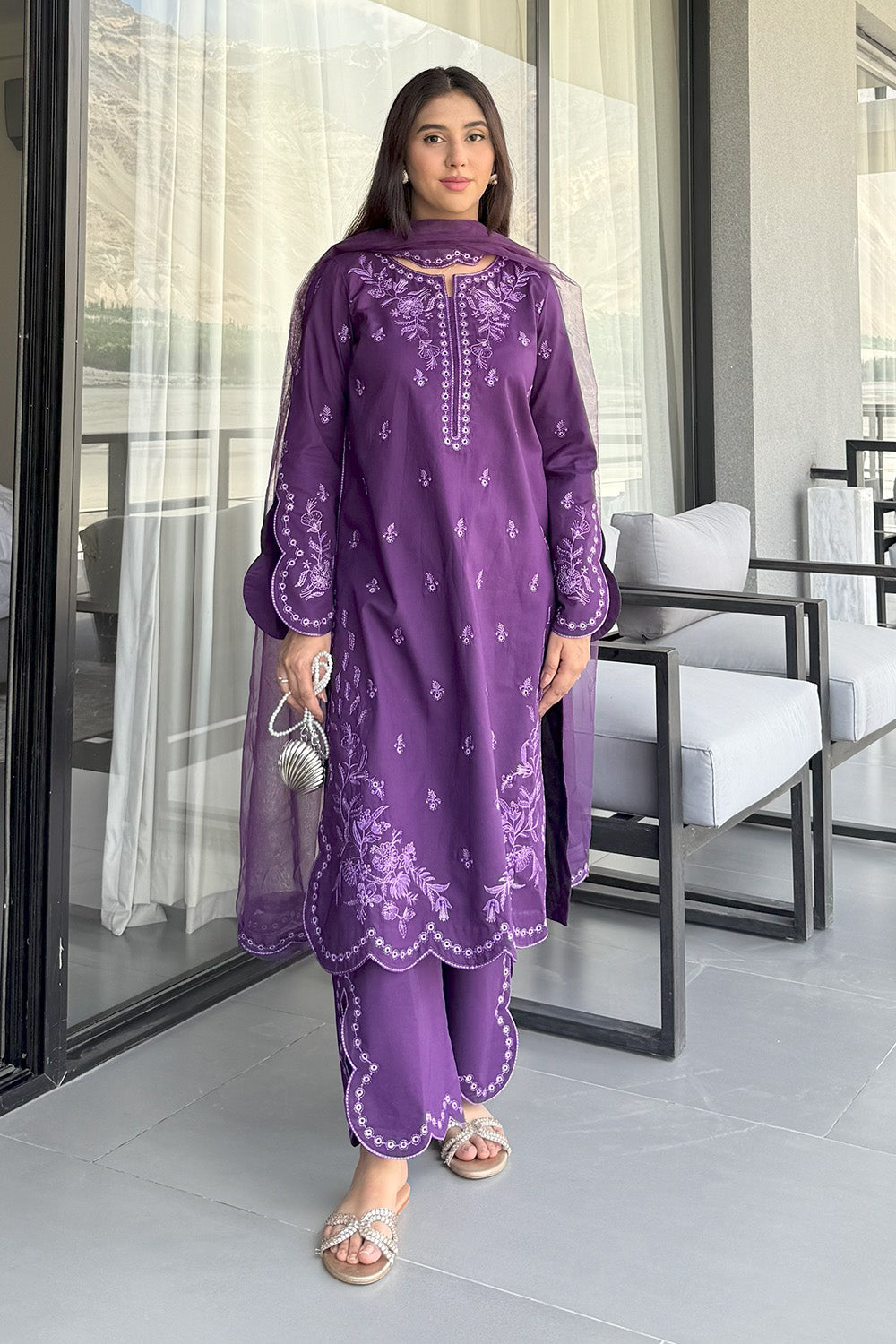 Maryum N Maria | Vasl Pret | YURA - MSS5714 - Pakistani Designer Dress - by Maryum N Maria - Type : Ladies Clothes - 100% Original at Saira Sultan