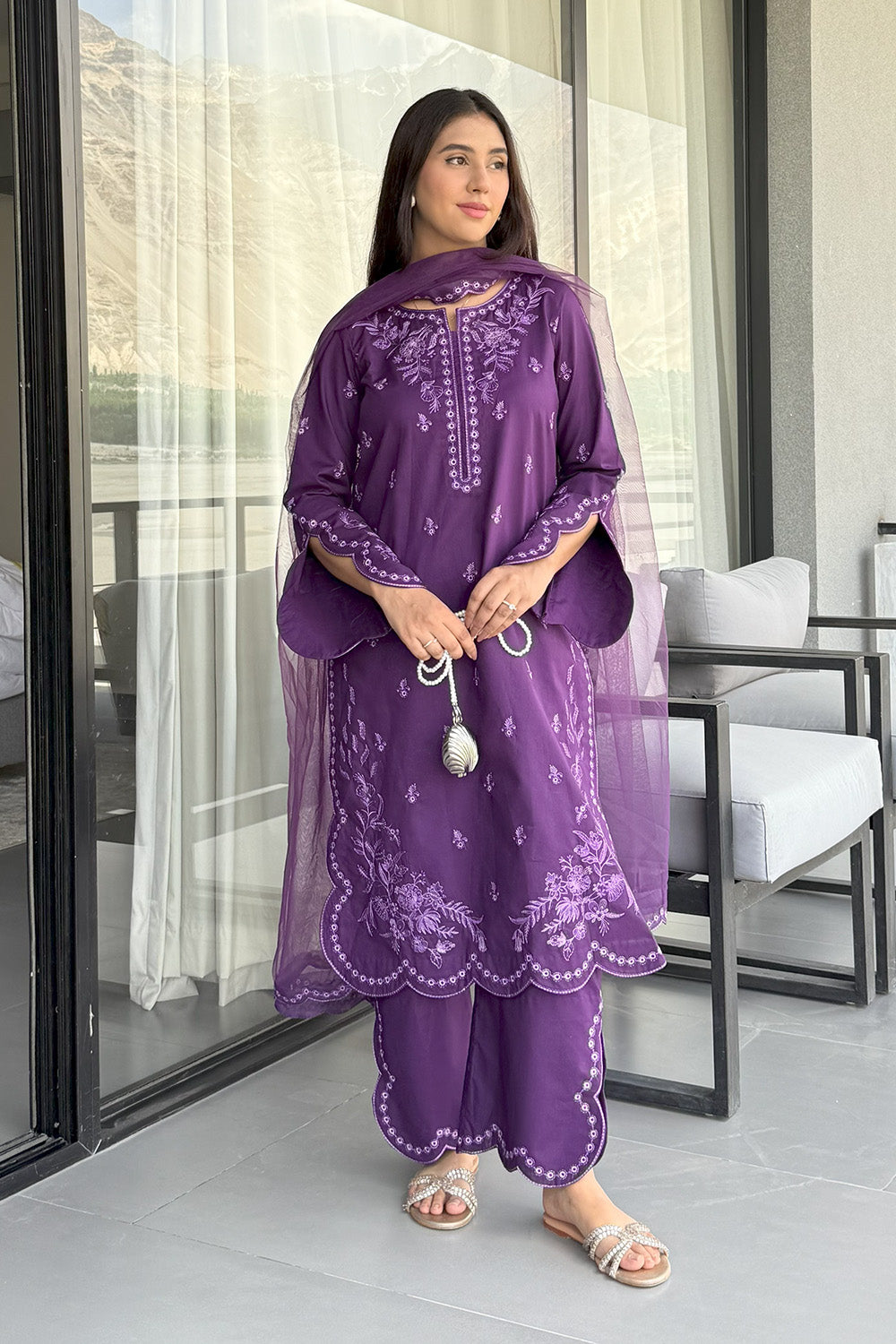 Maryum N Maria | Vasl Pret | YURA - MSS5714 - Pakistani Designer Dress - by Maryum N Maria - Type : Ladies Clothes - 100% Original at Saira Sultan