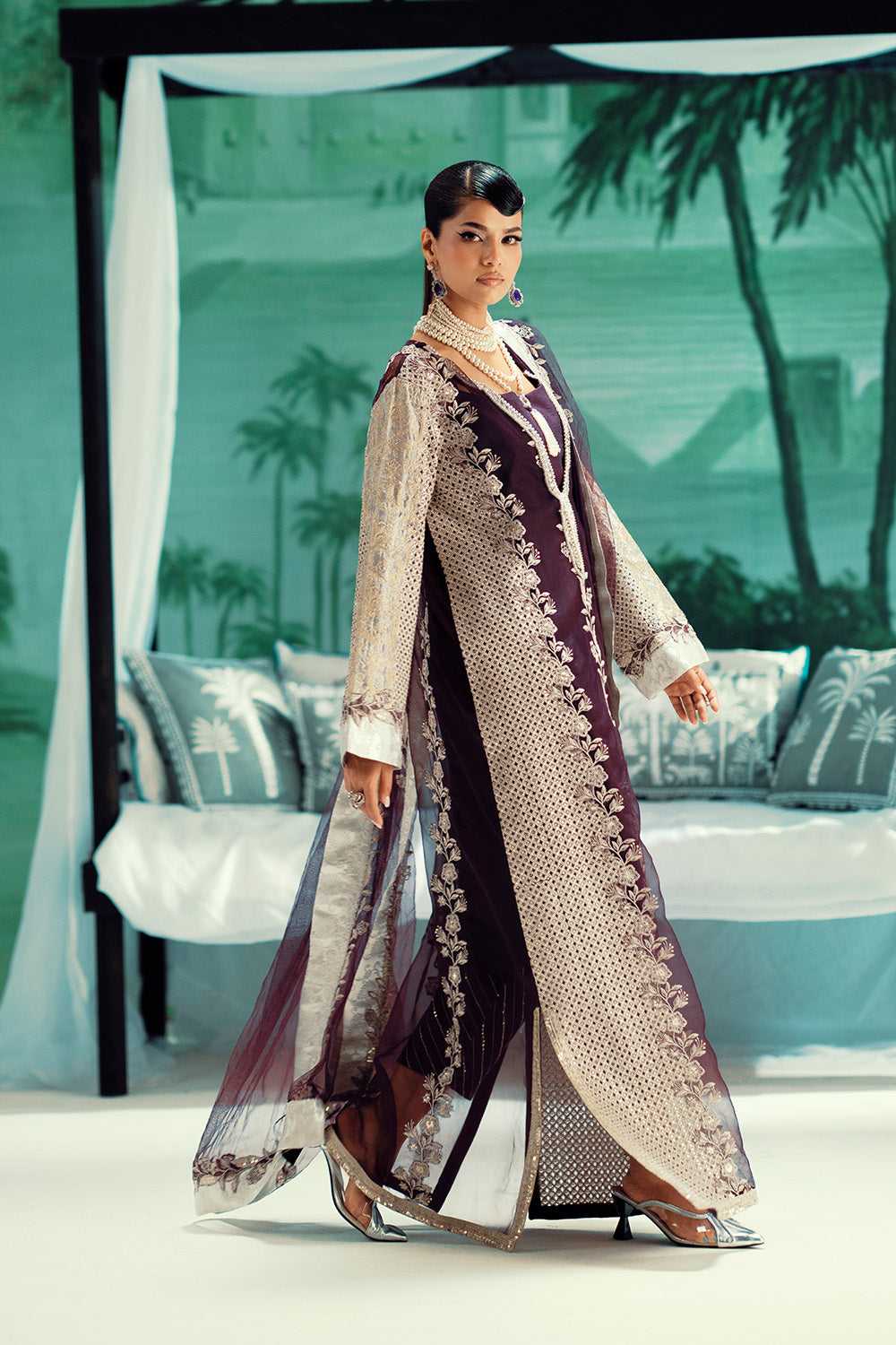 Maryum N Maria | Mushal Formals | ALIIZEE - MSU5541 - Pakistani Designer Dress - by Maryum N Maria - Type : Ladies Clothes - 100% Original at Saira Sultan