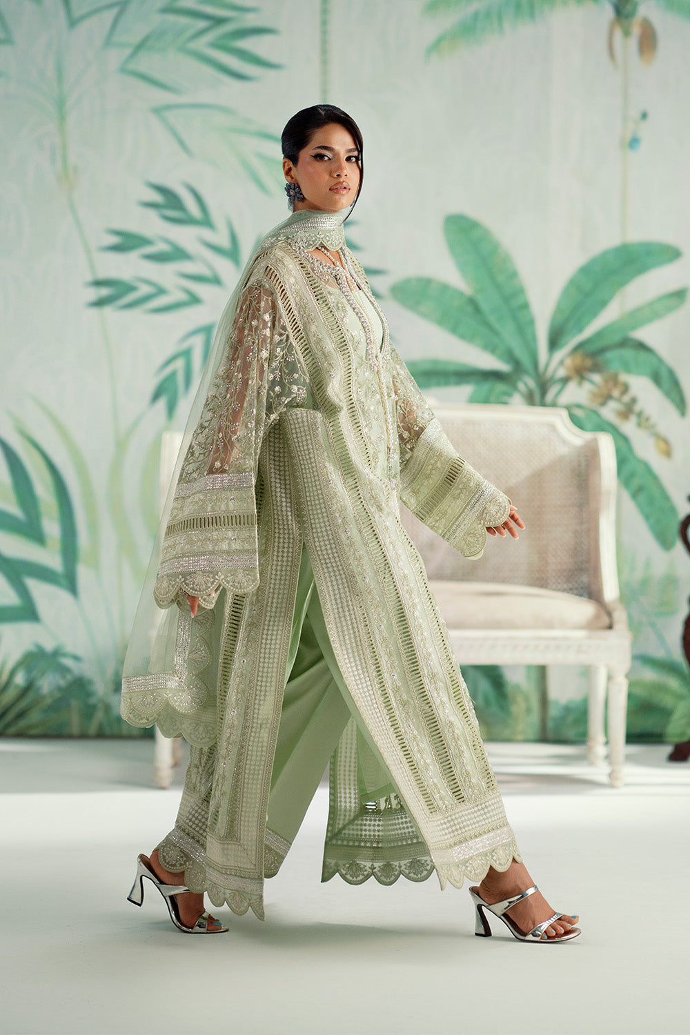 Maryum N Maria | Mushal Formals | CAMELIA - MSU5544 - Pakistani Designer Dress - by Maryum N Maria - Type : Ladies Clothes - 100% Original at Saira Sultan