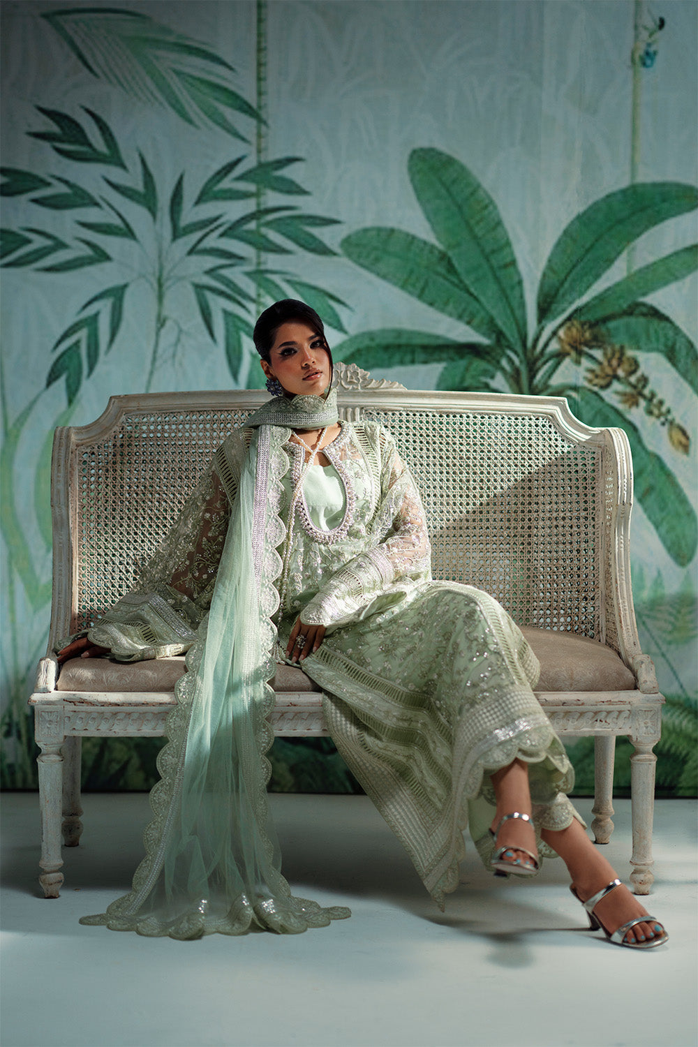 Maryum N Maria | Mushal Formals | CAMELIA - MSU5544 - Pakistani Designer Dress - by Maryum N Maria - Type : Ladies Clothes - 100% Original at Saira Sultan