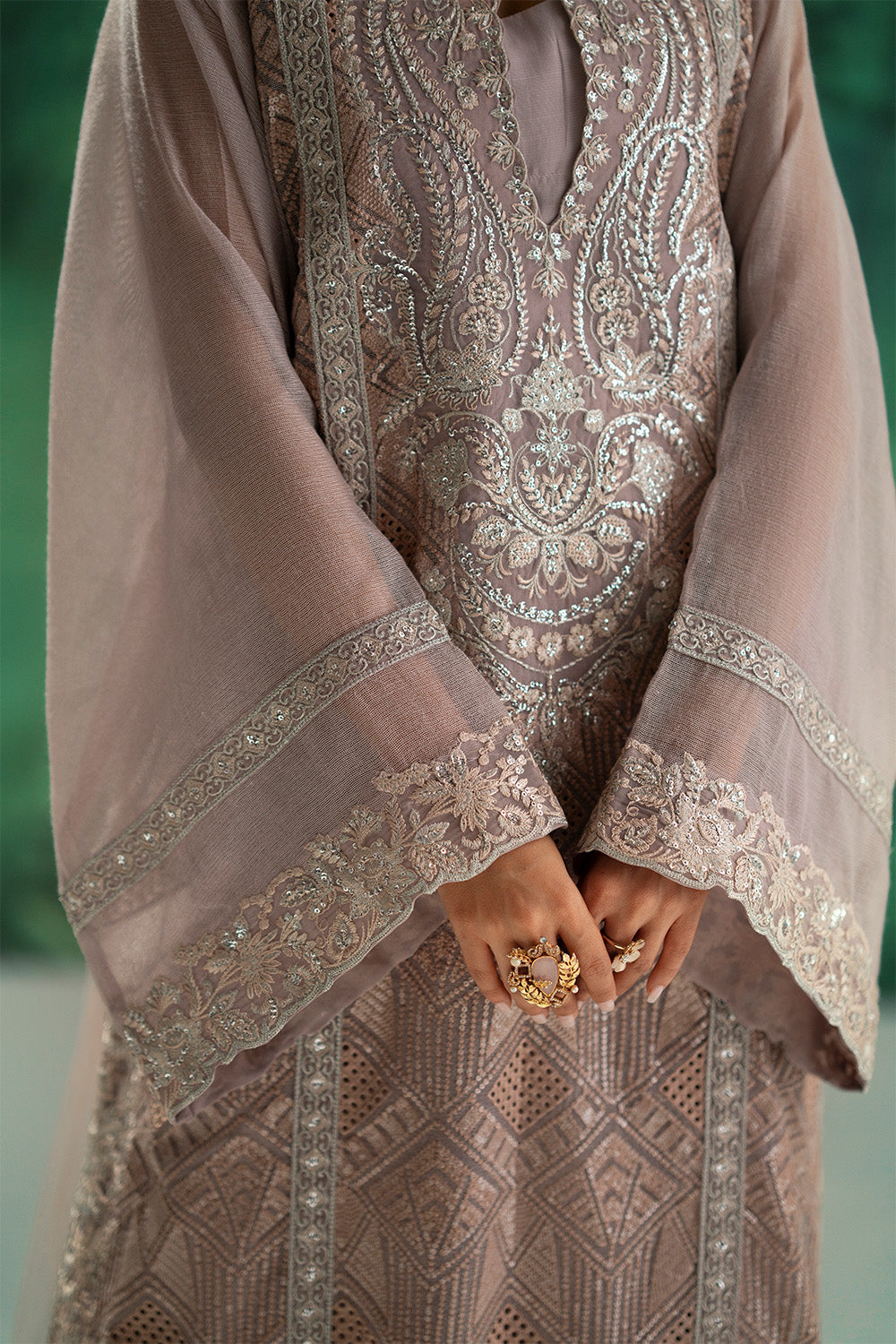 Maryum N Maria | Mushal Formals | SERAPHINE - MSU5548 - Pakistani Designer Dress - by Maryum N Maria - Type : Ladies Clothes - 100% Original at Saira Sultan