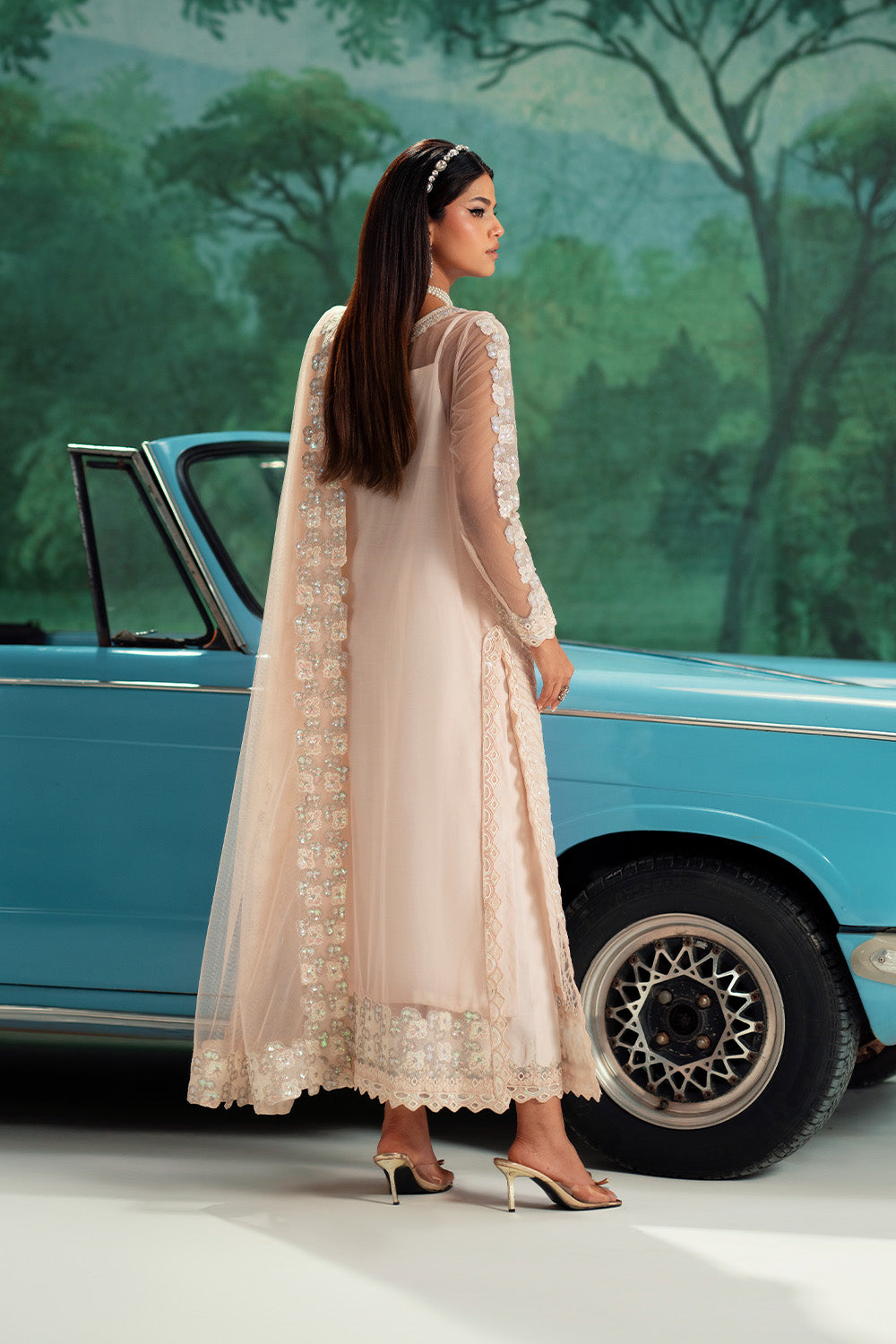 Maryum N Maria | Mushal Formals | CHARLENE - MSU5551 - Pakistani Designer Dress - by Maryum N Maria - Type : Ladies Clothes - 100% Original at Saira Sultan