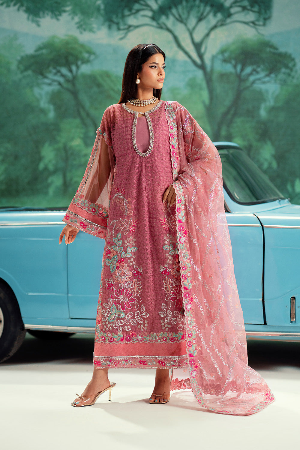 Maryum N Maria | Mushal Formals | HELENE - MSU5554 - Pakistani Designer Dress - by Maryum N Maria - Type : Ladies Clothes - 100% Original at Saira Sultan
